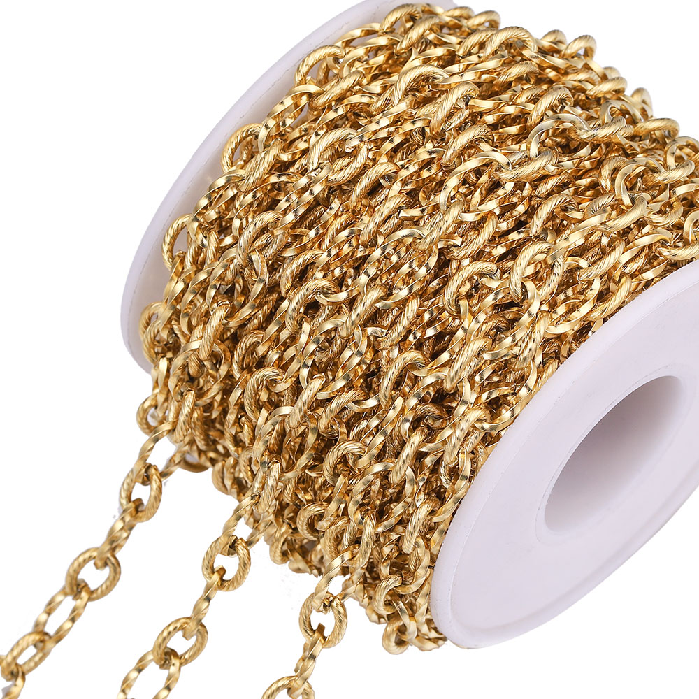 Chain Roll Cable - Tidak Pudar 1Meter Baja Tahan Karat