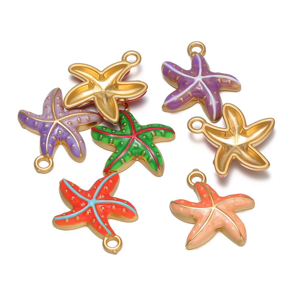 Jewelry Making For Kids - 5 Buah Liontin Kalung Lucu Musim