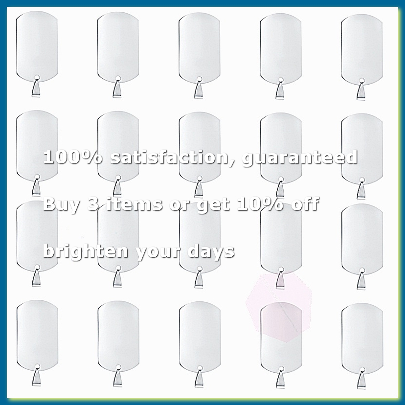 Jewelry Making Tools Names - 20 Buah Liontin Tag Anjing Bahan