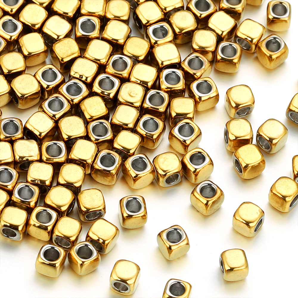50pcs Manik-Manik Spacer Perse - Jewelry Making Supplies Wholesale ulasan dan harga