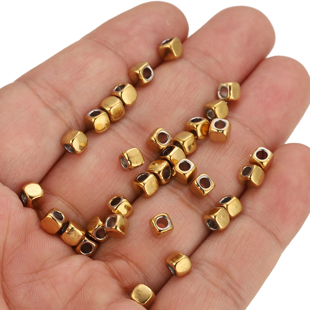 50pcs Manik-Manik Spacer Perse - Jewelry Making Supplies Wholesale ulasan dan harga