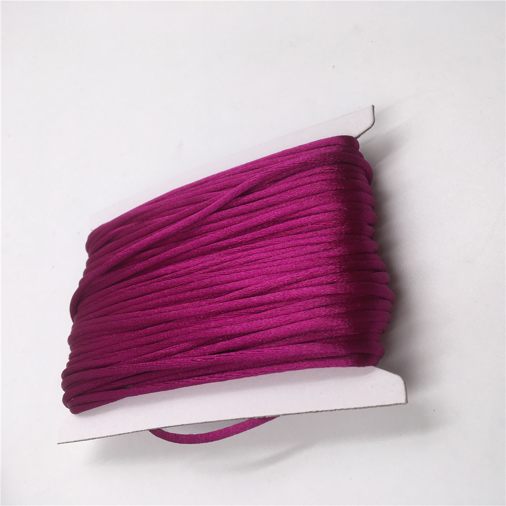 2Mm Kepang Macrame Sutra Tali  - Memory Wire Bracelet ulasan dan harga