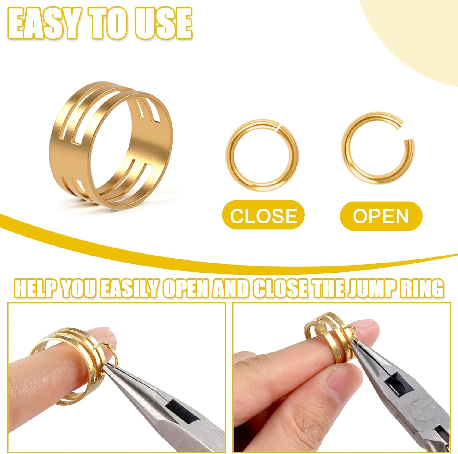 Phinus 1200P Gold Jump Rings K - Jump Ring Assorted ulasan dan harga