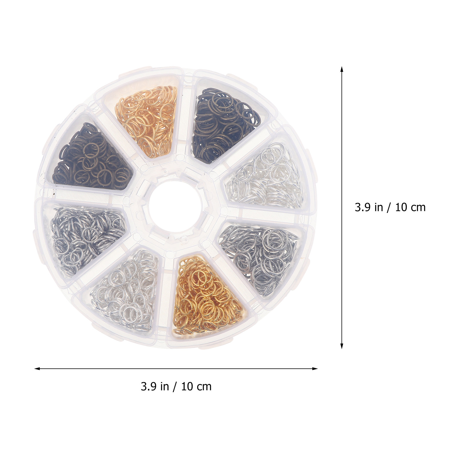 1 Kotak Cincin Terbuka Profesi - Jump Ring Assorted ulasan dan harga