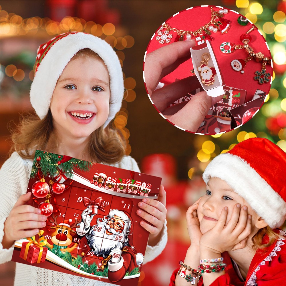 Kit Pembuatan Gelang Kalender  - Jewelry Making Kits For Kids ulasan dan harga