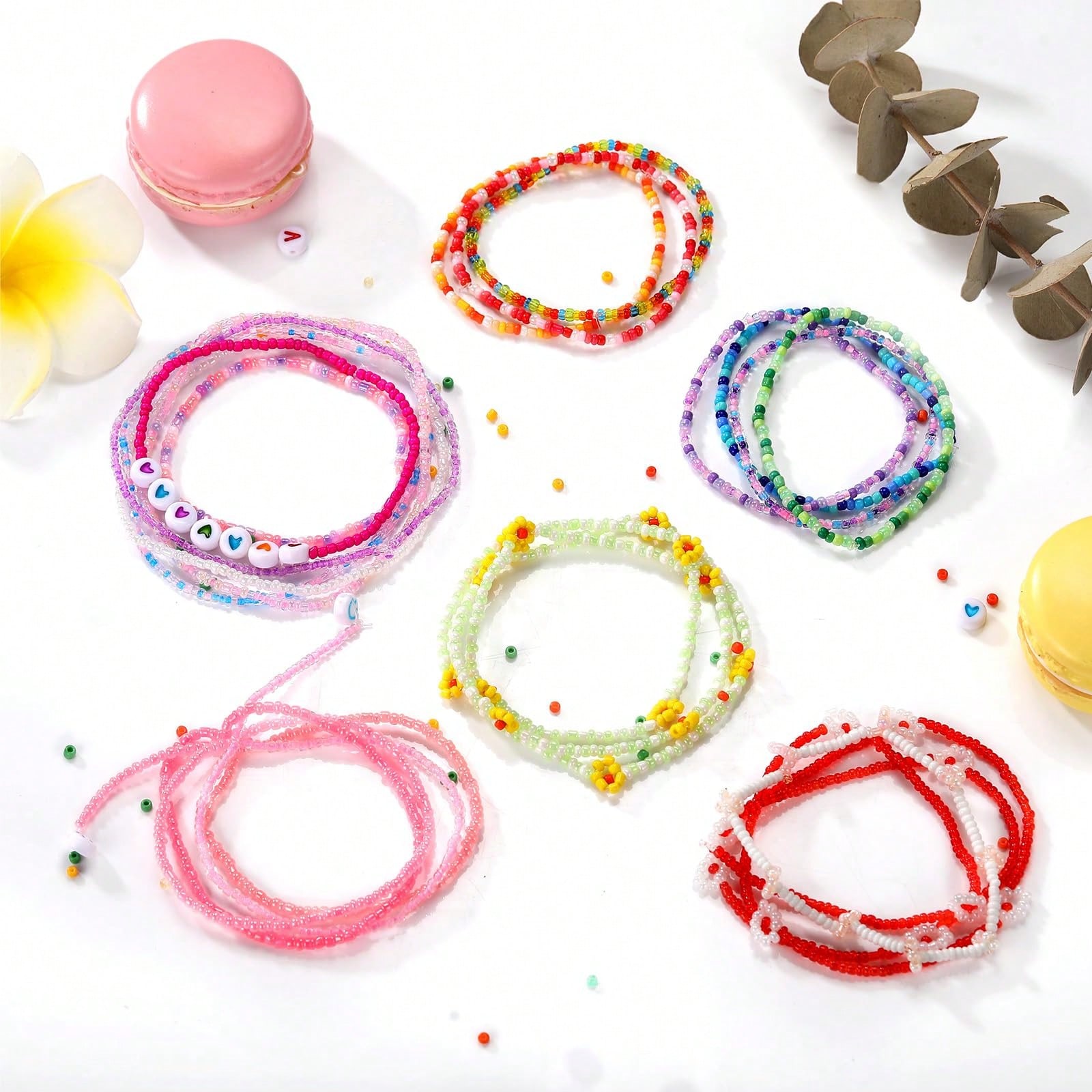 5760pcs Kotak 24 Grid Manik-ma - Jewelry Making Kits For Kids ulasan dan harga
