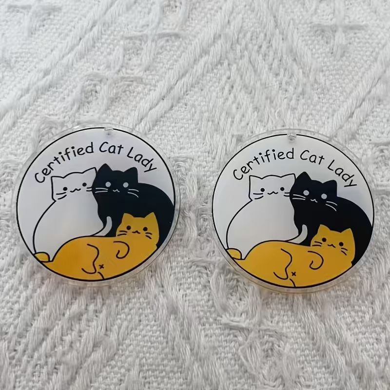 10 buah liontin kucing lucu da - Jewelry Making Birthday Party ulasan dan harga