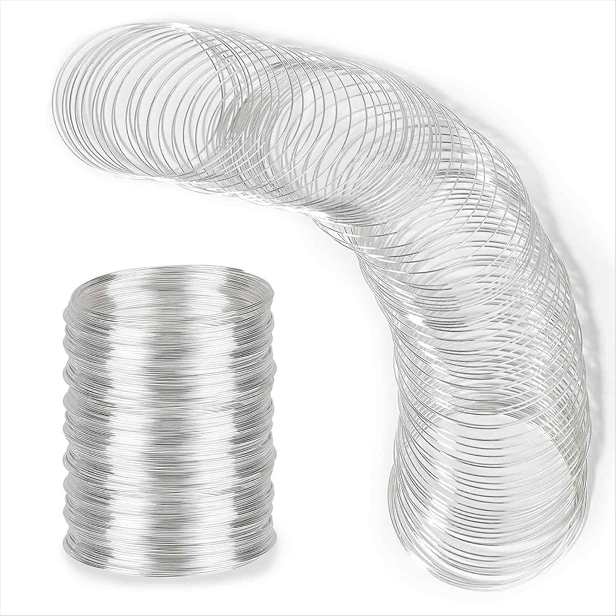 【KUPON!】{0}300 Kawat Gelang Lo - Memory Wire Bracelet ulasan dan harga