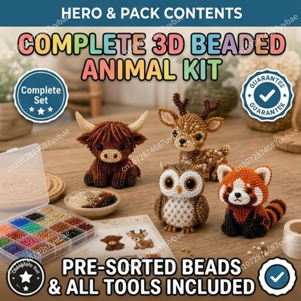 Set Kerajinan Manik-Manik Hewa - Jewelry Making Kits For Kids ulasan dan harga