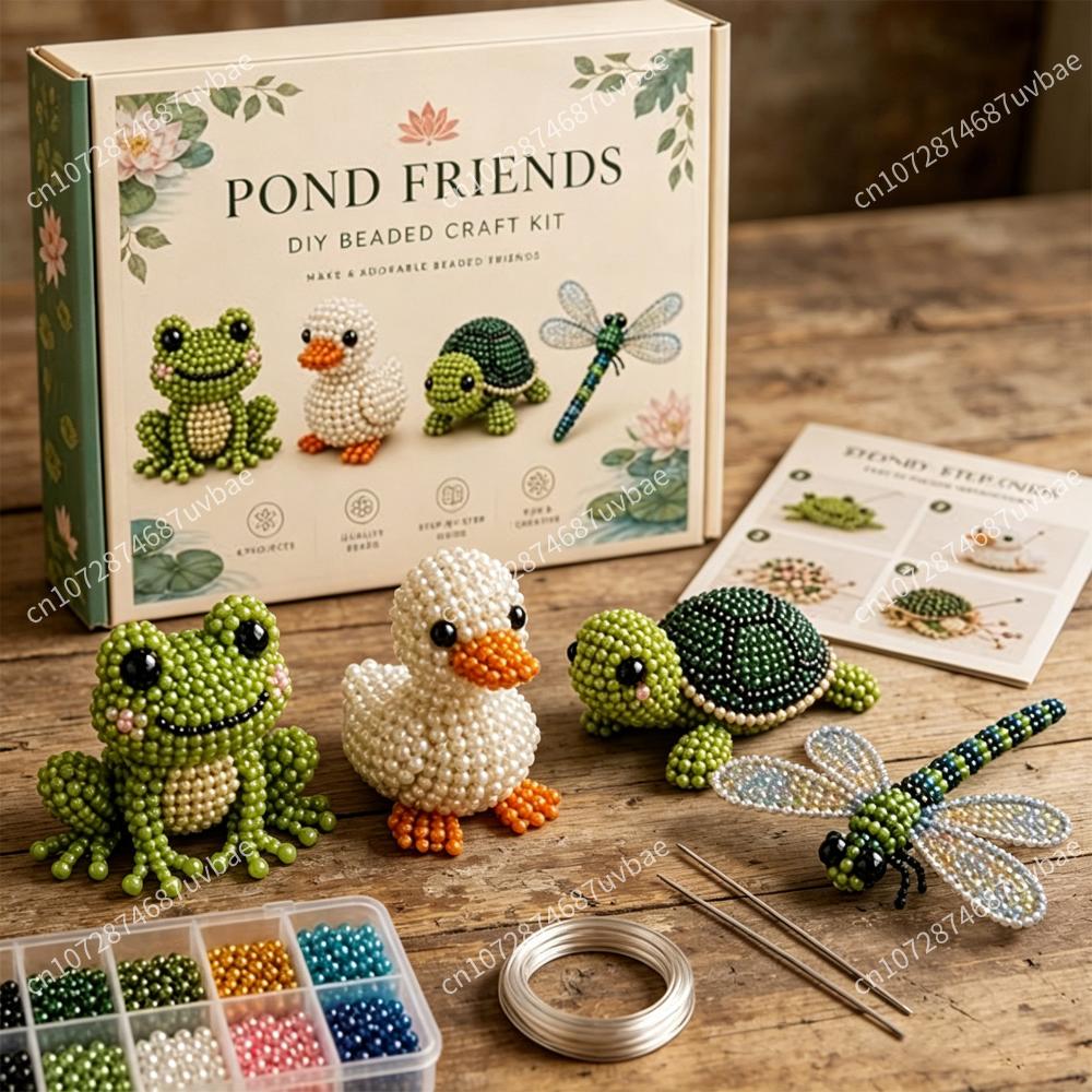 Set Kerajinan Manik-Manik Hewa - Jewelry Making Kits For Kids ulasan dan harga