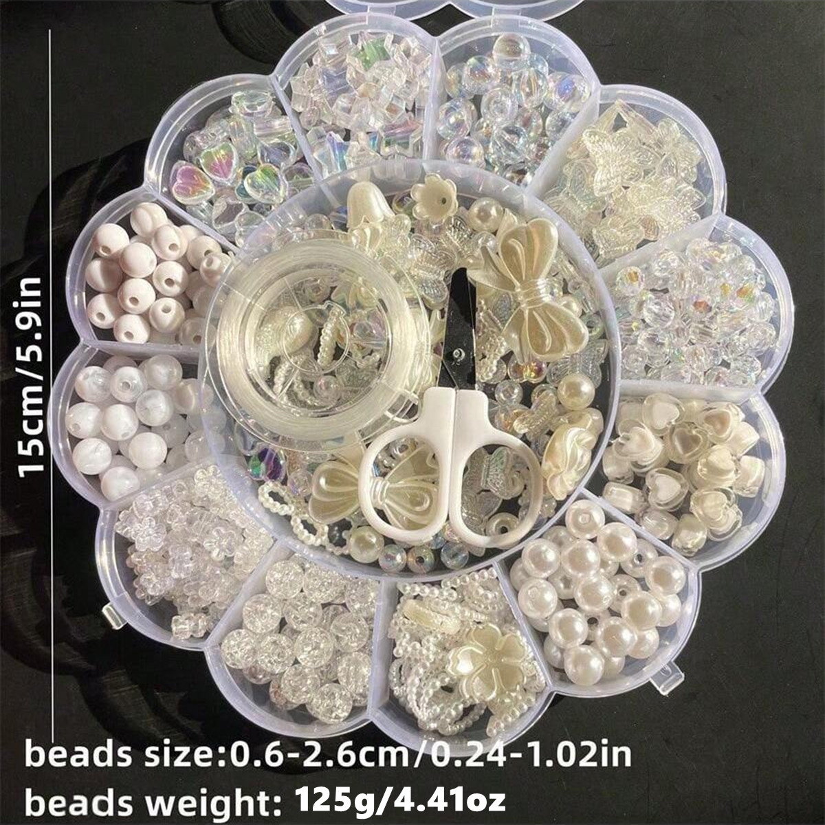 2Set/1Set 13 Grids Manik-manik - Jewelry Making Birthday Party ulasan dan harga