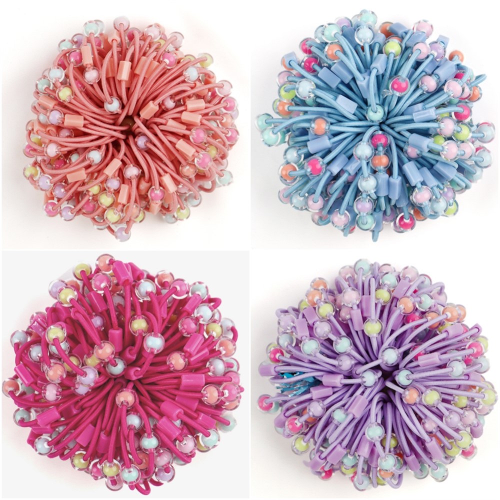 50 buah ikat rambut elastis lu - Jewelry Making For Kids ulasan dan harga