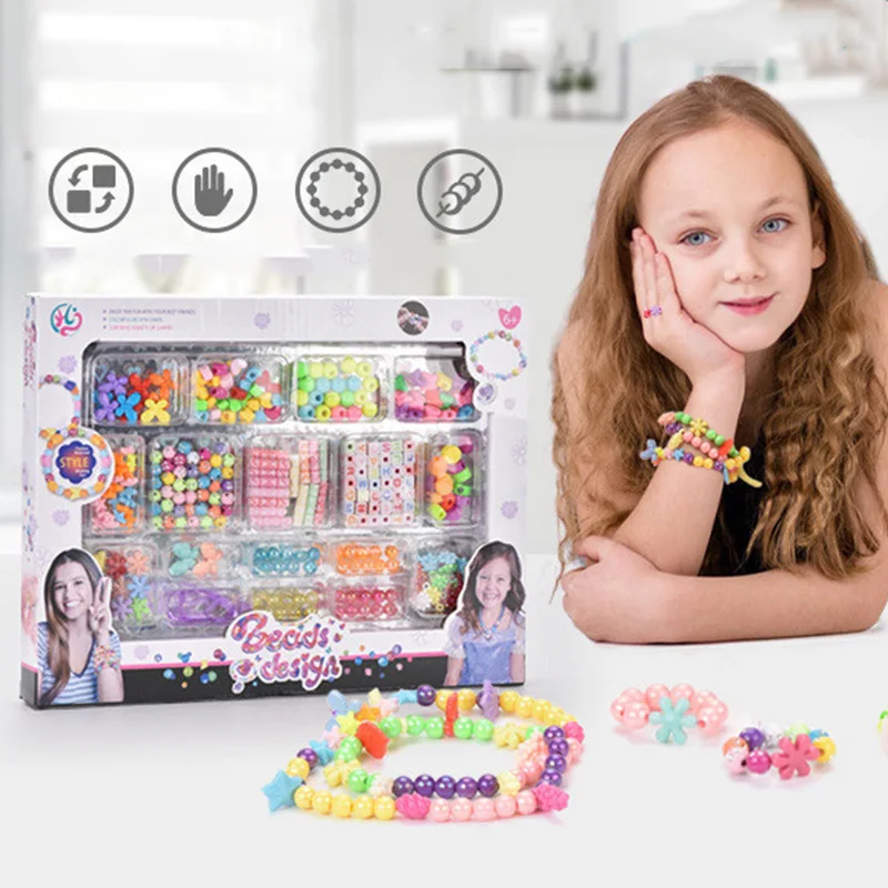 Set manik-manik DIY anak perem - Jewelry Making Kits For Kids ulasan dan harga