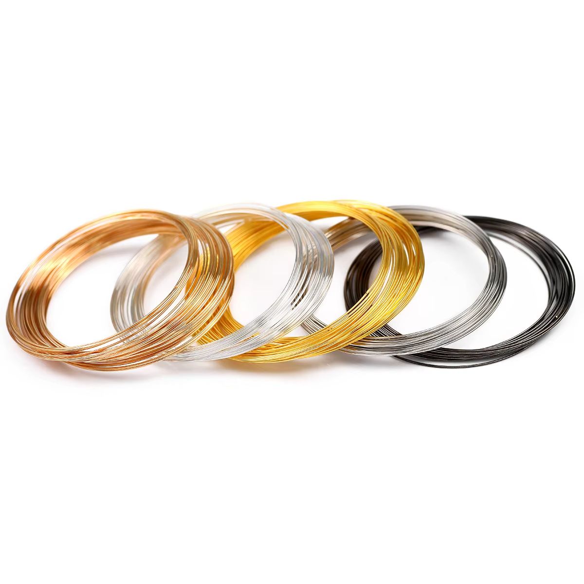 Kawat Baja Memori 50Lingkaran/ - Memory Wire Bracelet ulasan dan harga
