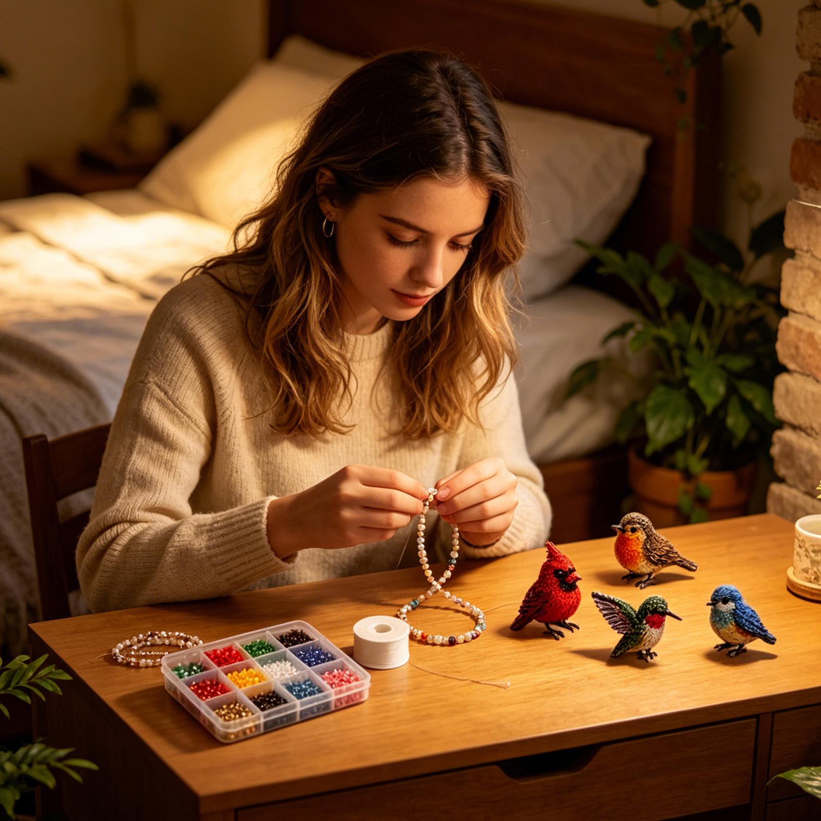 Kit Hewan 3D DIY dengan Manik- - Jewelry Making Kits For Kids ulasan dan harga