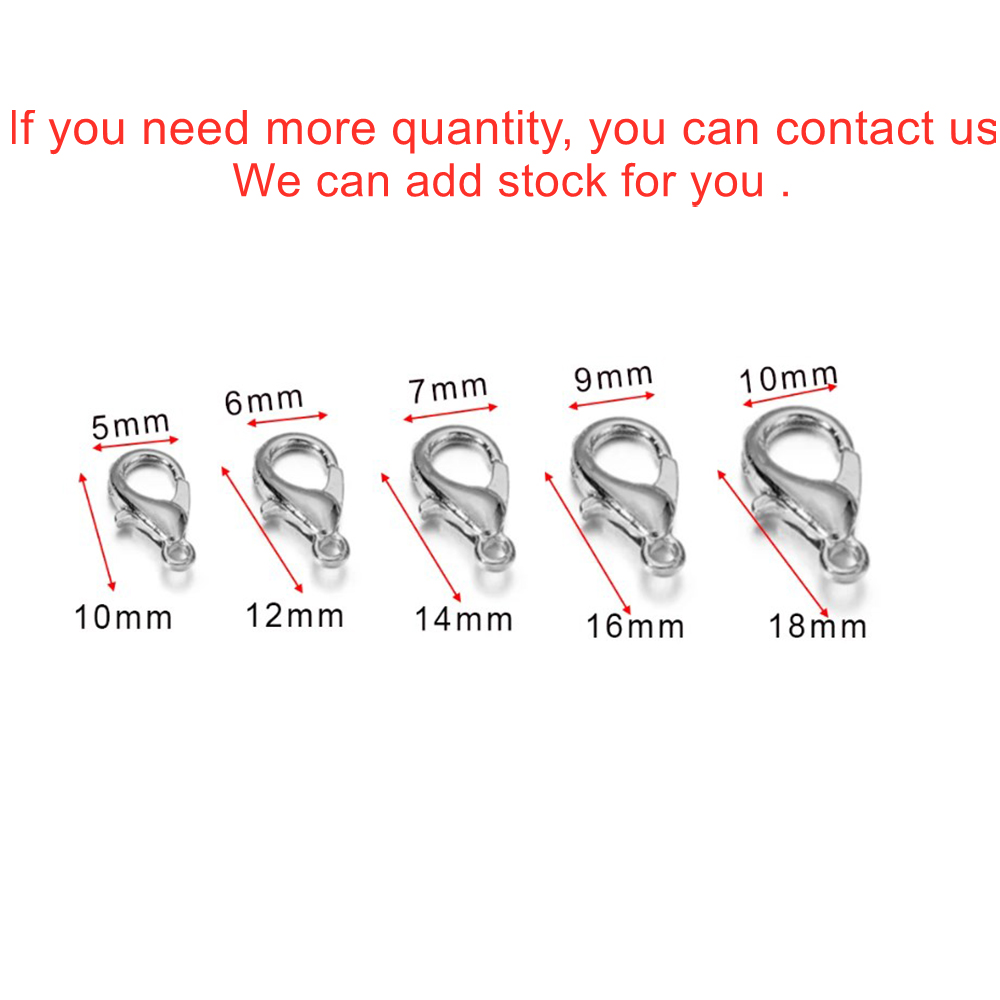 10 Buah Kait Lobster Berbagai  - Jewelry Making Supplies Wholesale ulasan dan harga