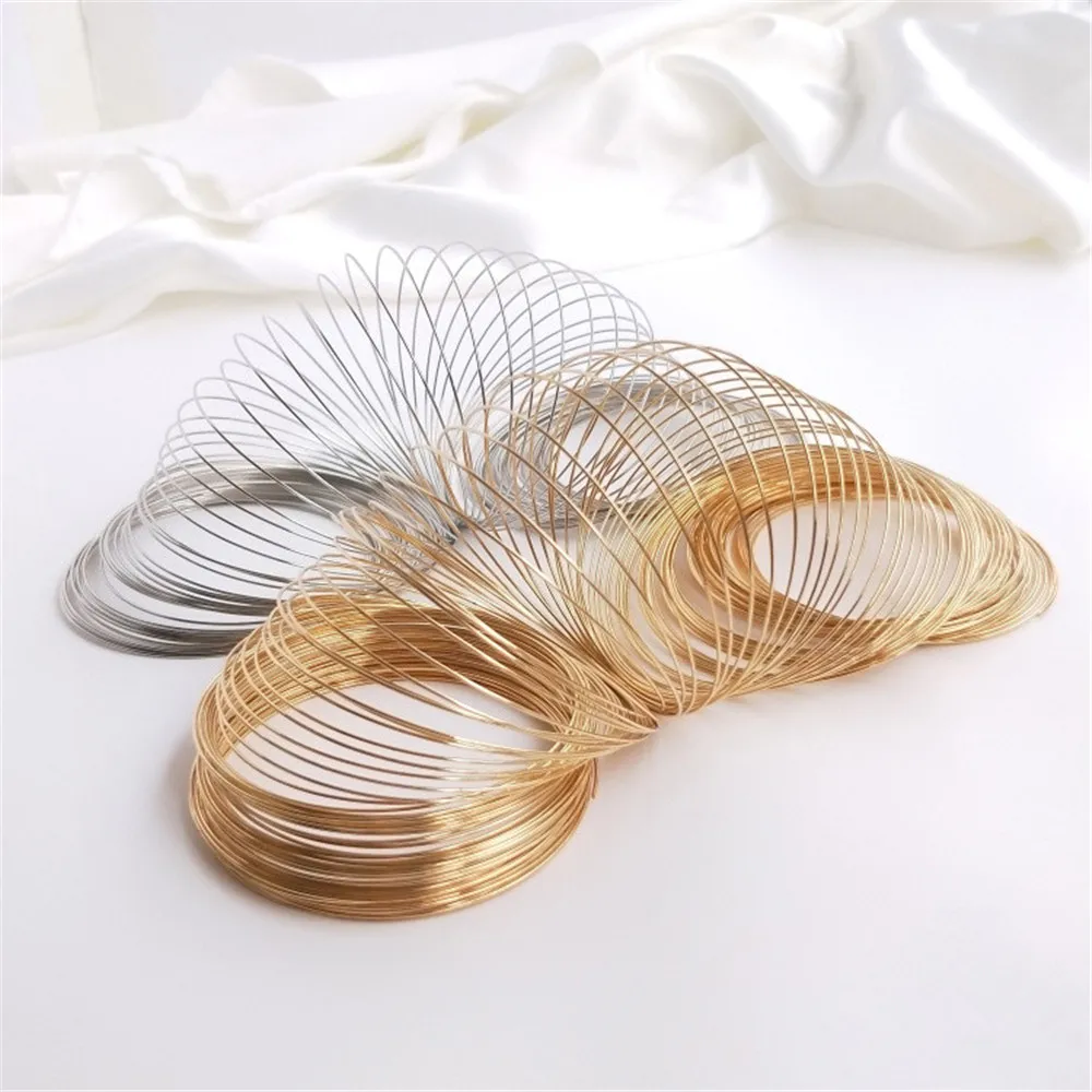 Pelestarian warna 14K emas put - Memory Wire Bracelet ulasan dan harga