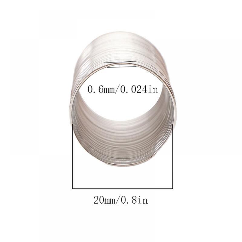 Kawat Baja Memori 0.6mm, Diame - Memory Wire Bracelet ulasan dan harga