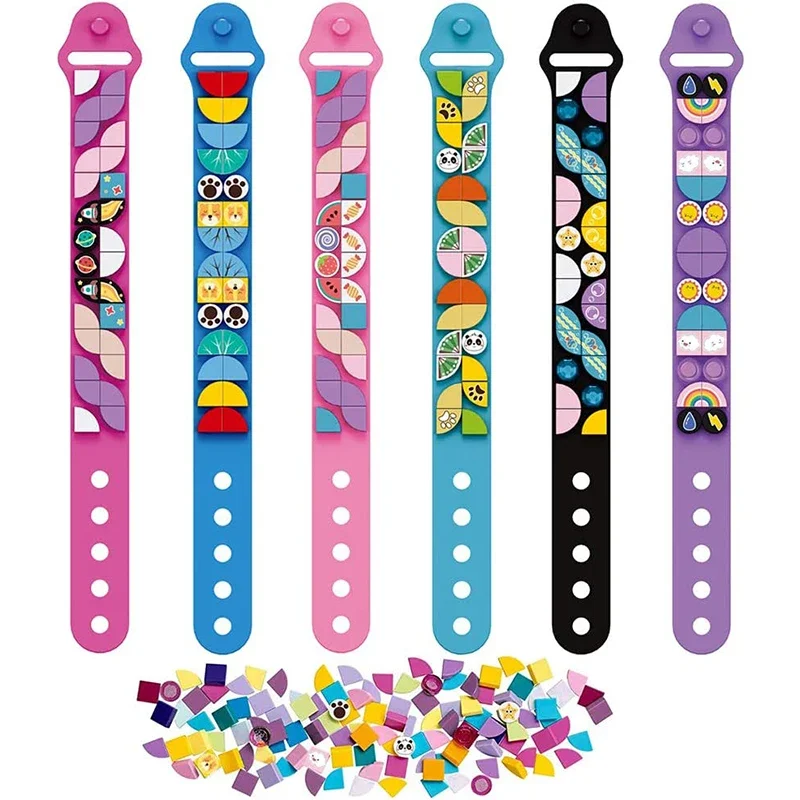 6 Buah/Set Gelang Titik Blok B - Jewelry Making Kits For Kids ulasan dan harga
