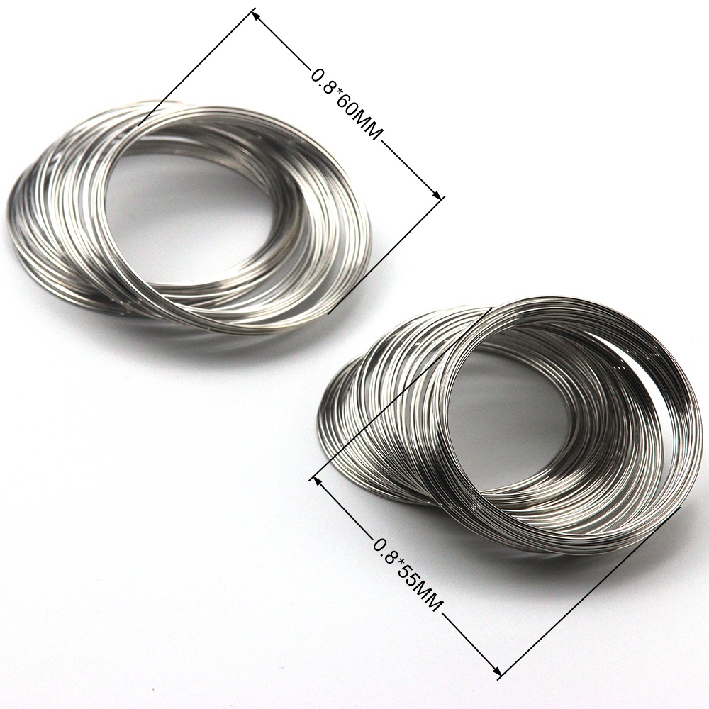 10/20 Gulungan Kawat Logam Kaw - Memory Wire Bracelet ulasan dan harga