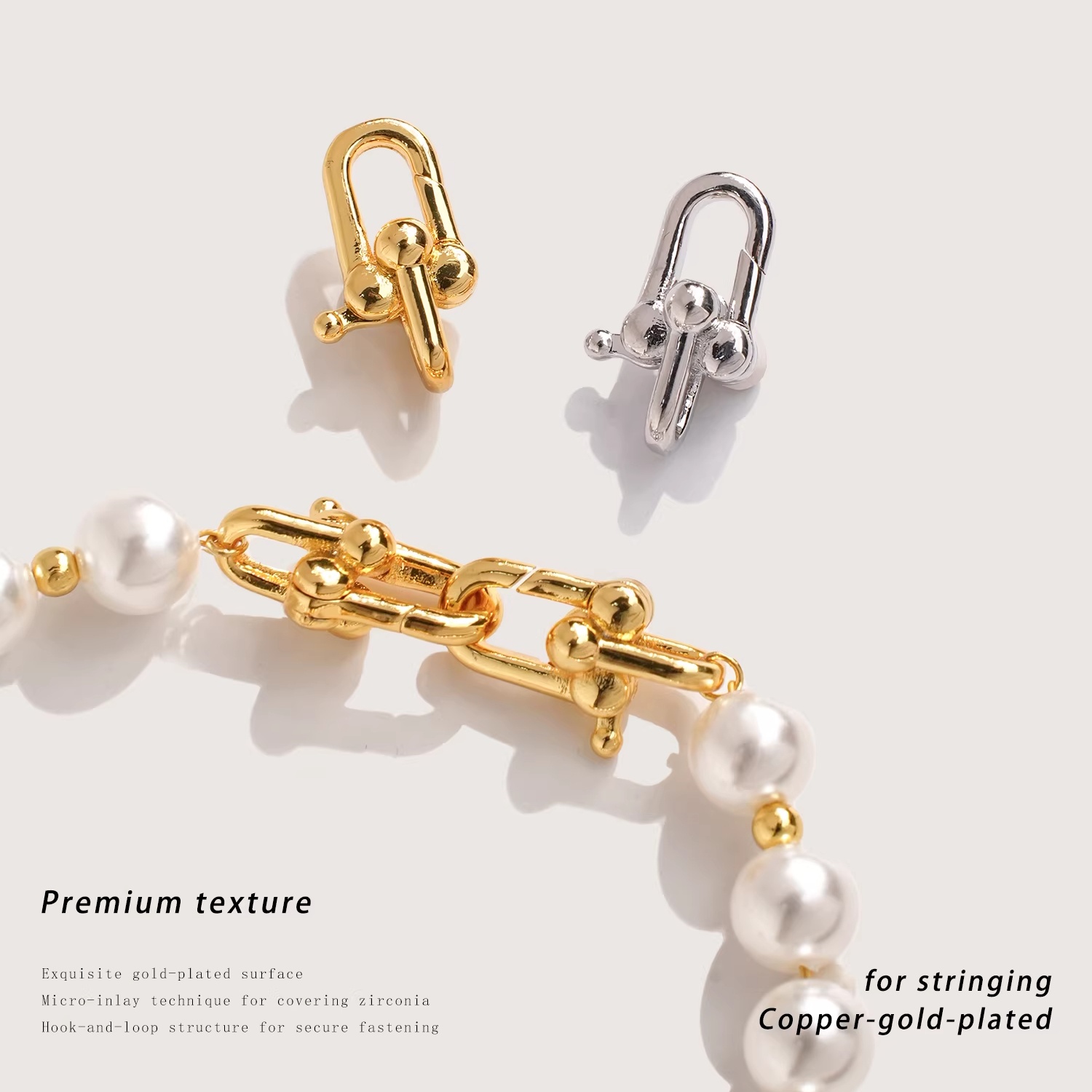 Kancing Tekan Berlapis Emas 18 - Jewelry Making Tools And Supplies ulasan dan harga
