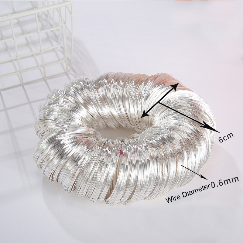 Kawat baja memori 100loop/lot  - Memory Wire Bracelet ulasan dan harga