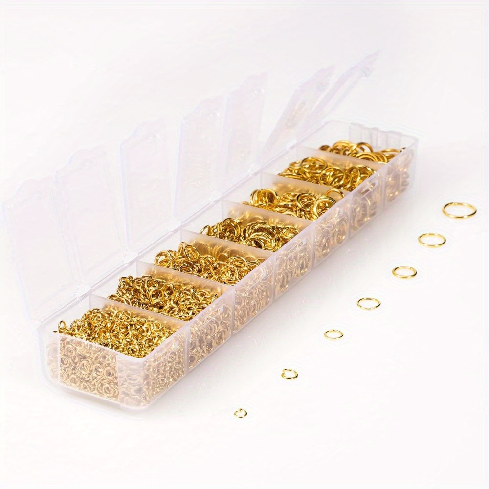 2300Pcs 7 Ukuran Cincin Penghu - Jump Ring Assorted ulasan dan harga
