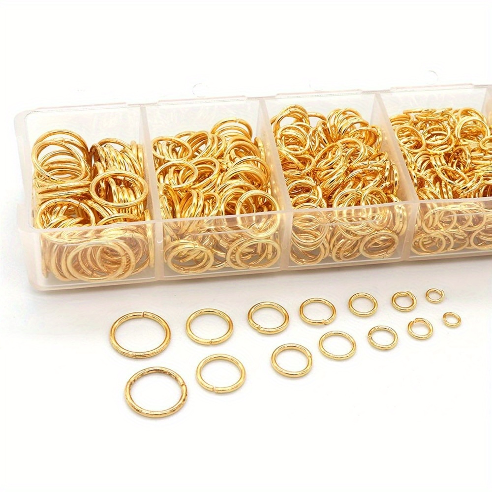 2300Pcs 7 Ukuran Cincin Penghu - Jump Ring Assorted ulasan dan harga