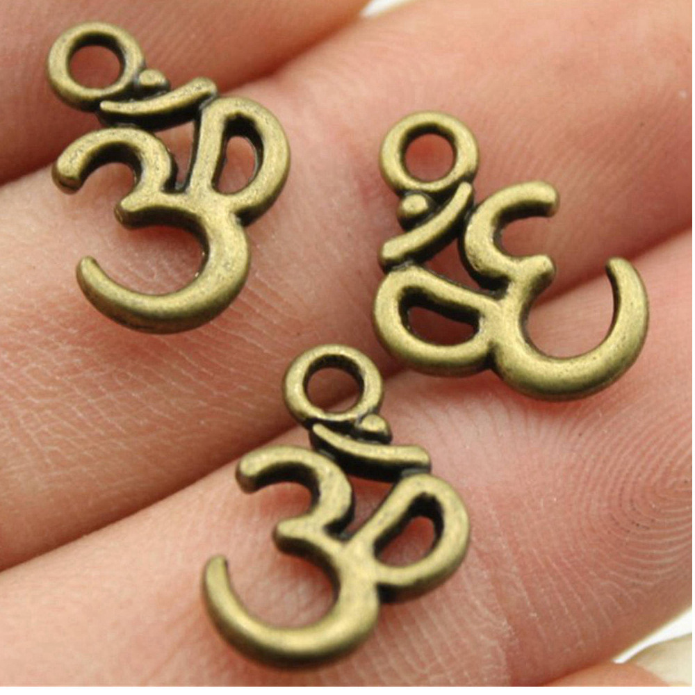 Liontin Simbol Meditasi Yoga,  - Jewelry Making The Well ulasan dan harga