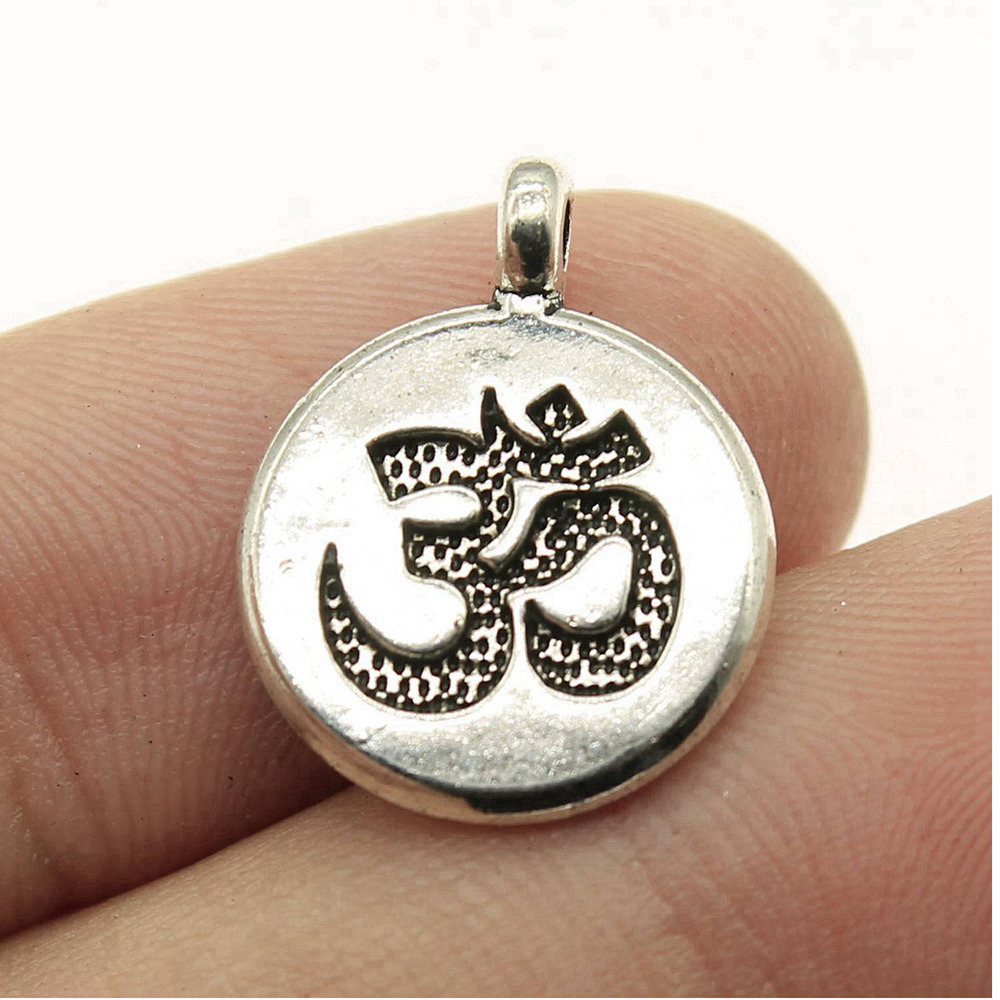 Liontin Simbol Meditasi Yoga,  - Jewelry Making The Well ulasan dan harga