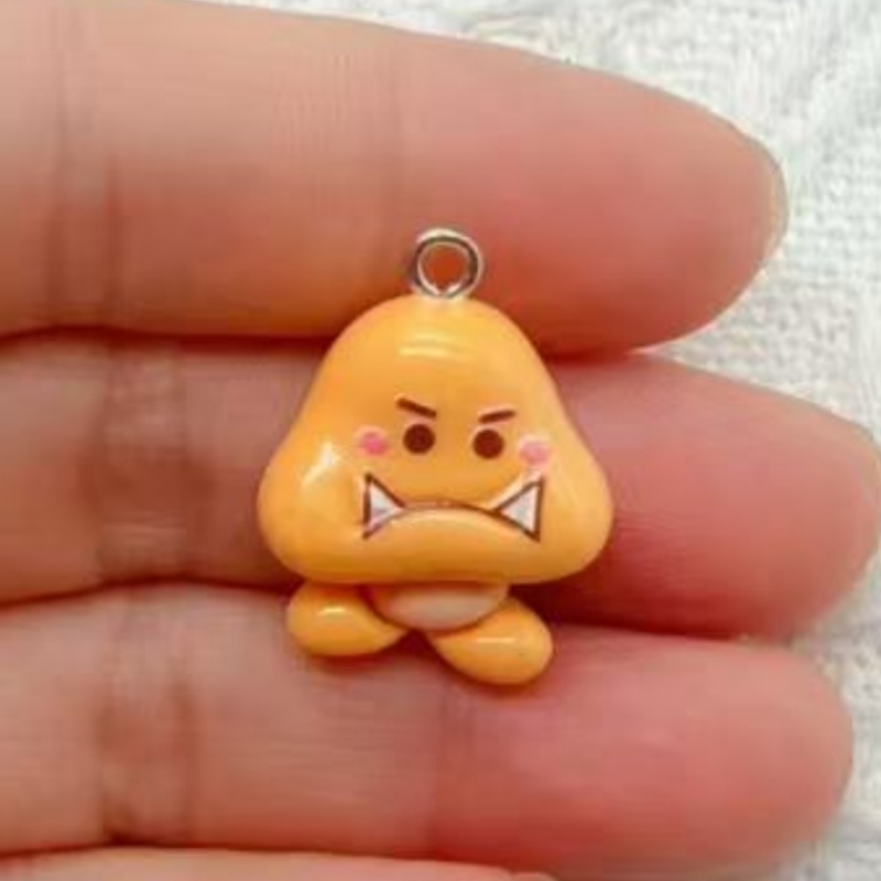 10 buah liontin kartun resin,  - Jewelry Making Birthday Party ulasan dan harga