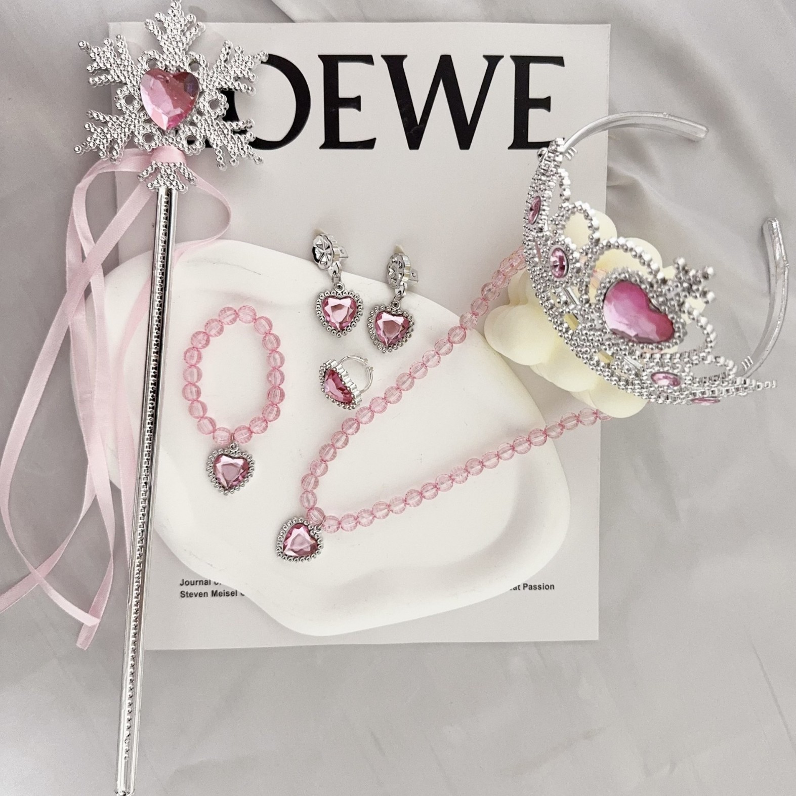 Set Kalung Putri, Mahkota, Aks - Jewelry Making For Kids ulasan dan harga