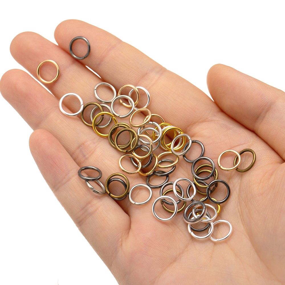 200/400 Buah Cincin Loncat Ter - Jewelry Making Supplies Wholesale ulasan dan harga