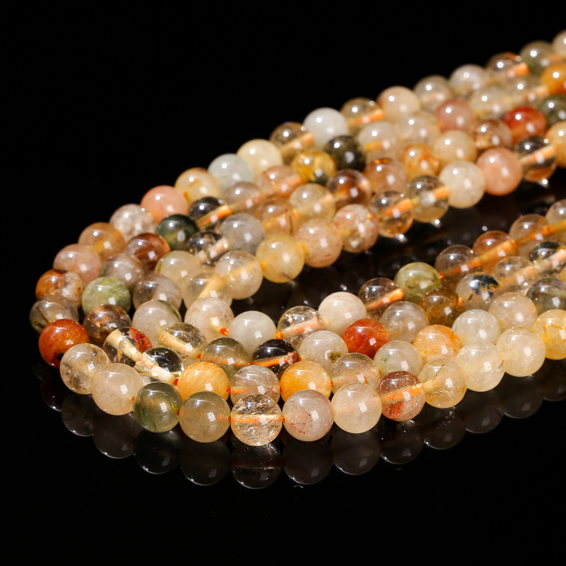 Batu alam manik kuarsa Rutilat - Crystal Bead Mix ulasan dan harga
