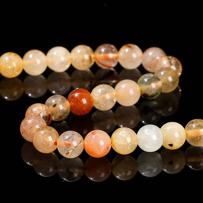 Batu alam manik kuarsa Rutilat - Crystal Bead Mix ulasan dan harga