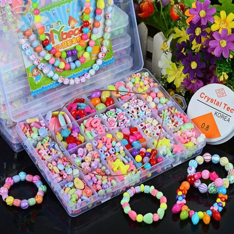 Set manik-manik DIY anak perem - Jewelry Making Kits For Kids ulasan dan harga