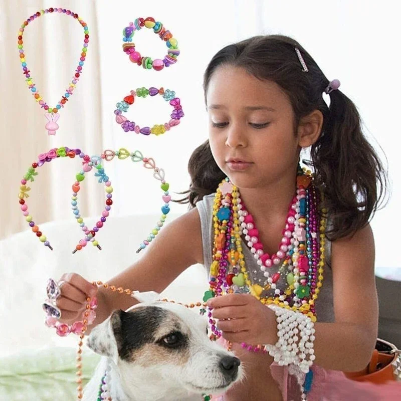 Set manik-manik DIY anak perem - Jewelry Making Kits For Kids ulasan dan harga